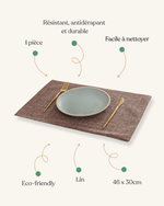 Sets de table en tissu - Vignette | Matabledeco